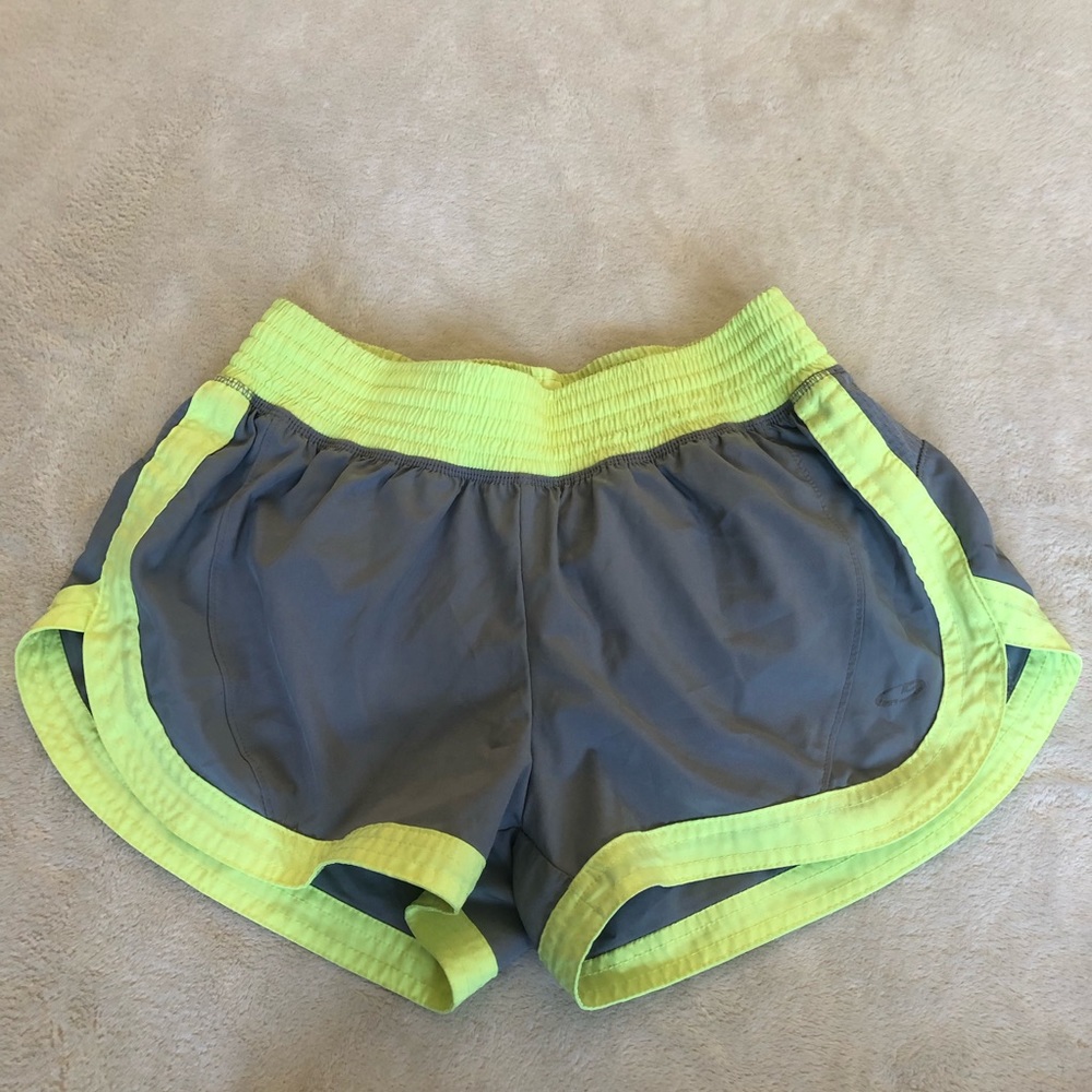 C9 by Champion Gray & yellow running shorts